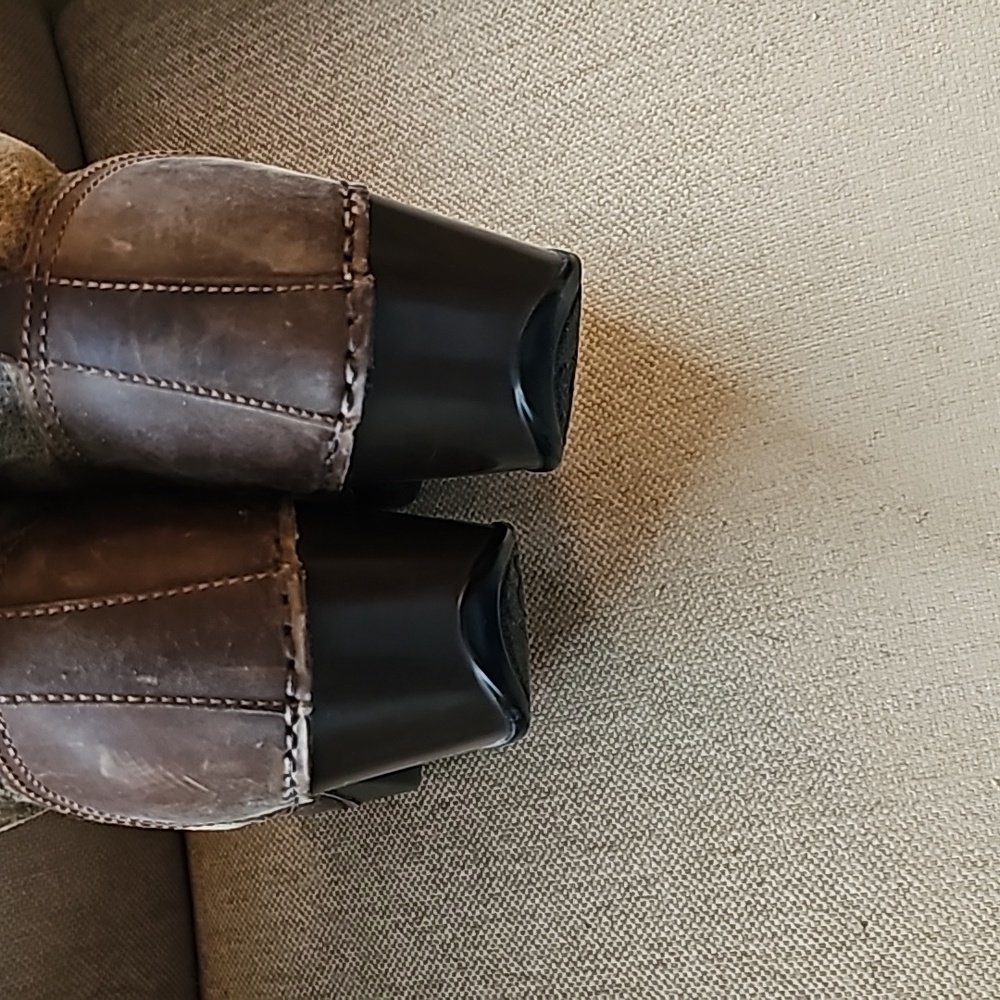 Dansko Harper Shearling Boots Womens 40 Brown Sheepskin Booties Wool Lined Shoes - Picture 6 of 6